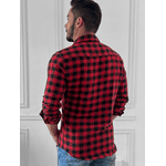 Kit Camisa e Chemisier Xadrez Vermelho