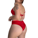Biquíni Riviera Comfort Cintura Alta Vermelho