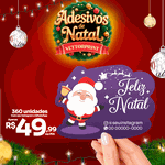 360 Adesivos Feliz Natal Especial