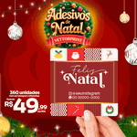 360 Adesivos Feliz Natal