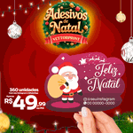 360 Adesivos Feliz Natal Especial