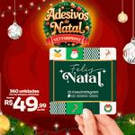 360 Adesivos Feliz Natal