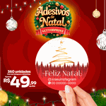 360 Adesivos Feliz Natal Árvore