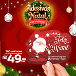 360 Adesivos Feliz Natal Especial