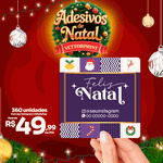360 Adesivos Feliz Natal