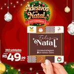 360 Adesivos Feliz Natal
