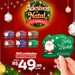 360 Adesivos Feliz Natal Especial