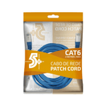 CABO PATCH INFO - PATCH CORD CAT6 FTP - 2M - AZUL