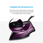 FERRO A VAPOR EASY PASS 1200W 127/220V ELGIN