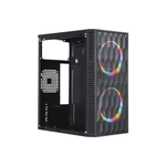 GABINETE GAMER VINIK WAVE PRETO LATERAL ACRILICO - GGWACBK