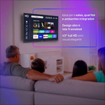 SMART TV HQ 43" FULL HD ANDROID 12 FRAMELESS SLIM | HQS43NKHM