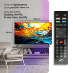SMART TV HQ 43" FULL HD ANDROID 12 FRAMELESS SLIM | HQS43NKHM