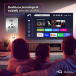 SMART TV HQ 60" 4K HDR ANDROID 11 SLIM QUAD CORE