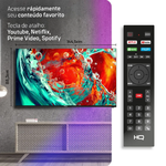 SMART TV HQ 65" 4K TELA S/ BORDAS DESIGN SLIM