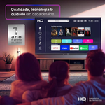 SMART TV HQ 65" 4K TELA S/ BORDAS DESIGN SLIM