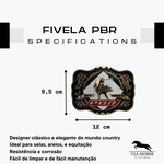 Fivela PBR Country Bull Riders