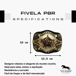 Fivela PBR Professional Bull Riders