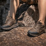 Tênis Urban Elite Masculino Em Couro Cano Curto Solado Eva Resistente - Marrom Claro - Extra Leve