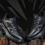 Tênis Urban Elite Masculino Em Couro Cano Curto Solado Eva Resistente - Preto - Extra Leve