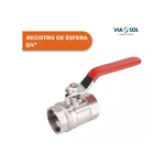 VÁLVULA ESFERA 3/4