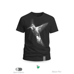 T-shirt Beija Flor - Preta