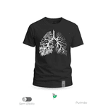 T-shirt Pulmão - Preta