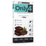 Chocolate 70% Cacau Com Nibs Only4 70g 