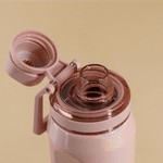Garrafa Térmica - Pacco Vyta | PEDRAS PRECIOSAS COR QUARTZO ROSE
