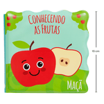 LIVRINHO DE BANHO CONHECENDO AS FRUTAS