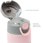 COPO TÉRMICO PAREDE DUPLA GUMY ROSA
