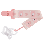 Prendedor Chupeta Ursinho Rosa