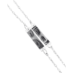 Kit Pulseira Casal Olhar de Prata 925 