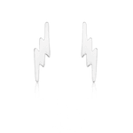 Brinco Raio Prata 925 