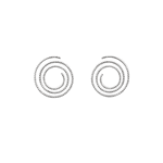 Brinco Fio Circulo Prata 925