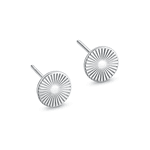 Brinco Redondo Clean Prata 925