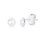 Brinco Osso Cachorro Prata 925