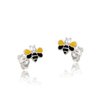 Brinco Baby Abelha Prata 925 