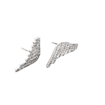 Brinco Asa Anjo Prata 925