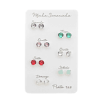 Kit Semaninha Ponto de Luz Prata 925 