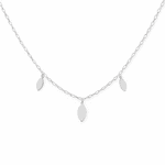 Choker Navete Prata 925 