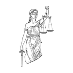 Pingente Personalizado Símbolo Direito Prata 925 