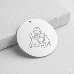 Pingente Personalizado Avó Prata 925 