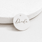 Pingente Personalizado Dinda Prata 925 