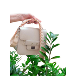 BOLSA FEMININA BEGE TRANSVERSAL-VINLENE