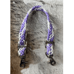 Levantador De Peiteira Em Nylon Roxo/Branco
