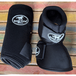 Kit Cloche e Caneleira Boots Horse Preto