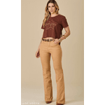 Calça Flare Mocha - Moon Horse