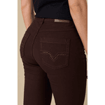 Calça Flara Dark Brown - Moon Horse