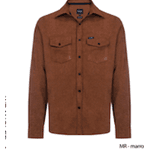 Camisa Wrangler Veludo Manga Longa