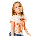 T-shirt Infantil Miss Country Amor Perfeito 